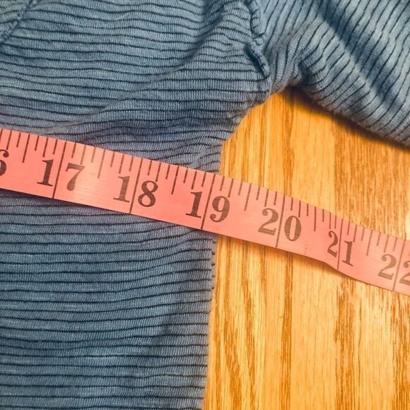 Cut Loose Cotton Gray/Blue Tunic - Picture 6 of 8